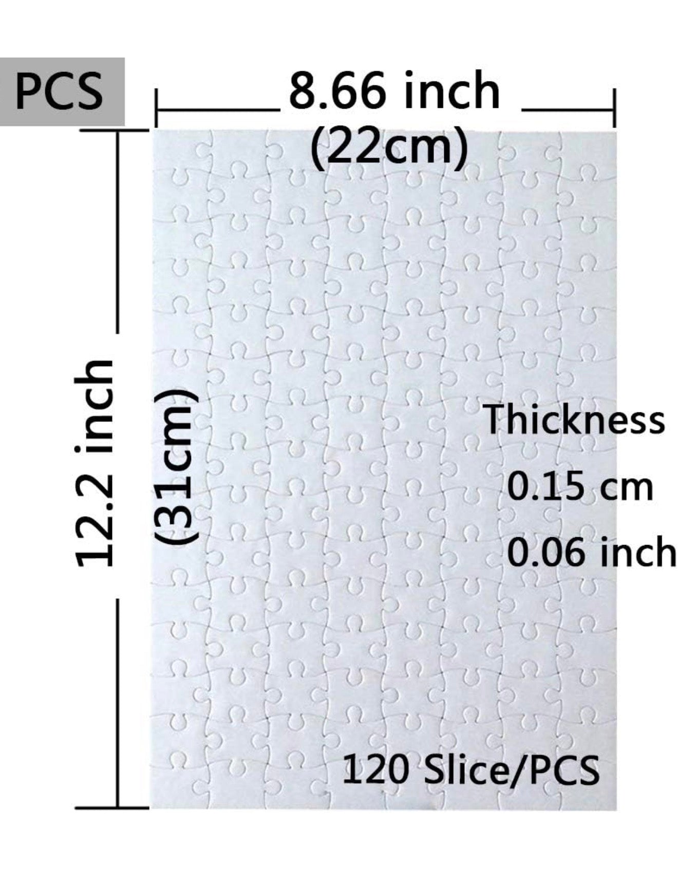 Custom 120 Piece Sublimation Puzzle