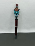 Beaded Cowboy Hat Pen