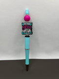 Beaded Single Mom Pen