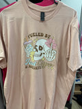 Fueled By iced coffee large tshirt
