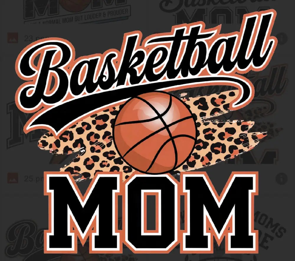 Tshirt Dtfs Basketball mom 2