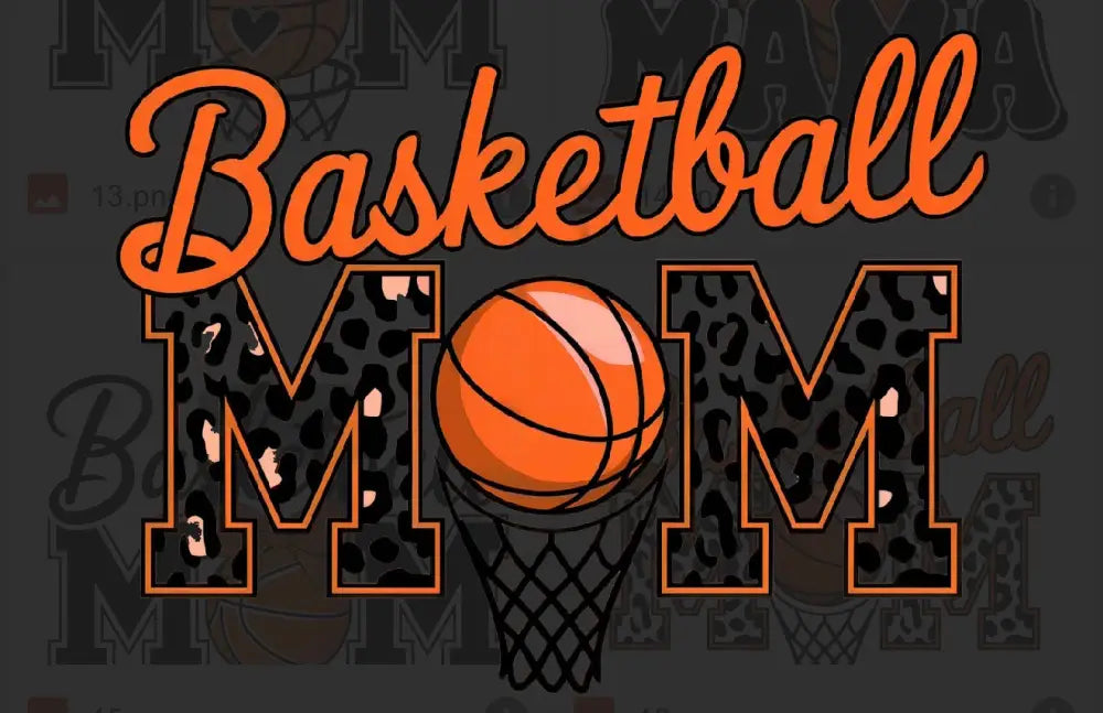 Tshirt Dtfs Basketball Mom