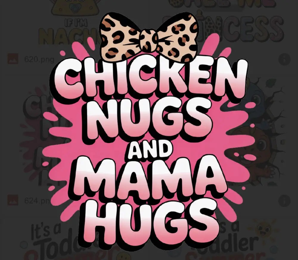 Tshirt Dtfs Chicken nugs