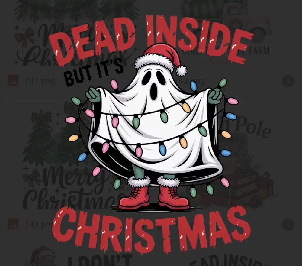 Tshirt Dtfs Dead inside