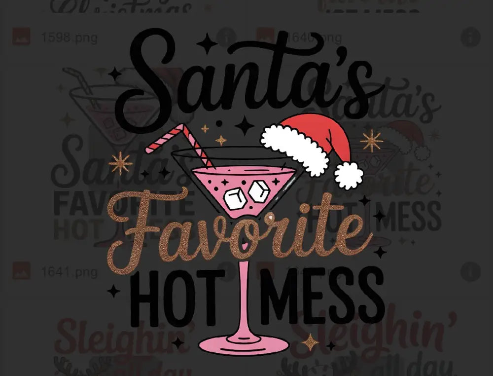 Tshirt Dtfs Santa’s Favorite