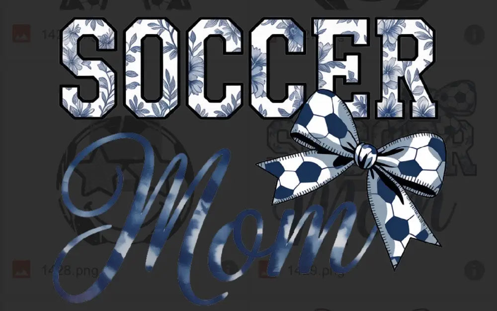 Tshirt Dtfs Soccer Mom