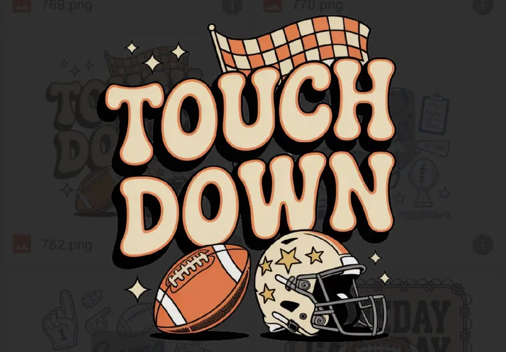 Tshirt Dtfs Touchdown